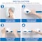 Anzzi Triple Suction Grab Bar for Bathtub and Shower with 180 Degree Swiveling Action AC-AZ061 - alternate 8